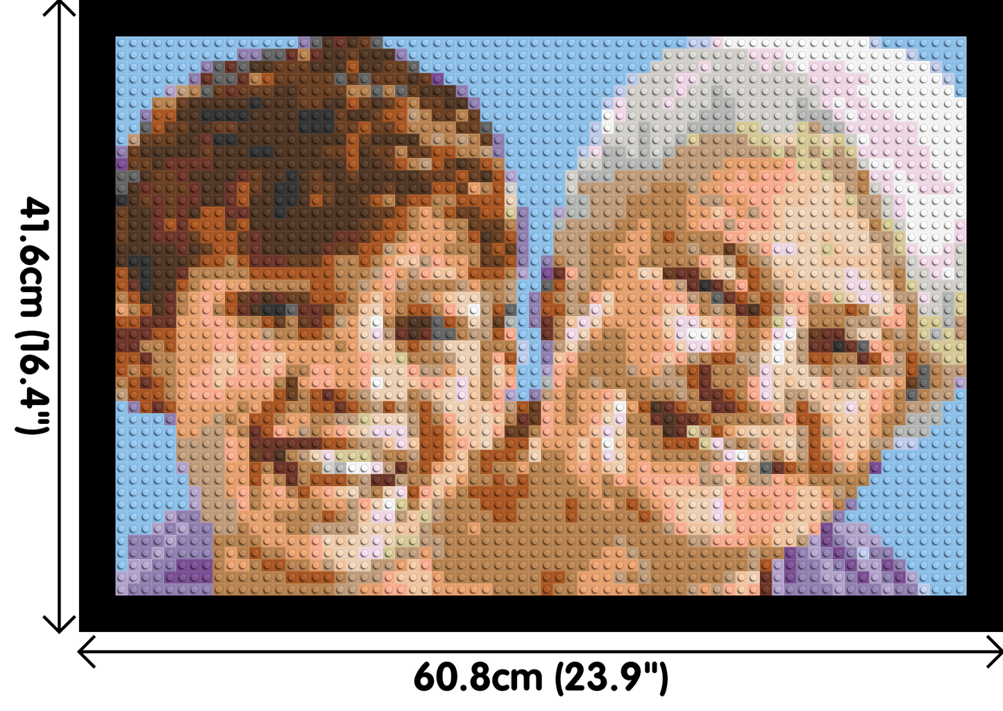 Gift Card - Custom Brick Mosaic - 2x3/3x2 baseplates