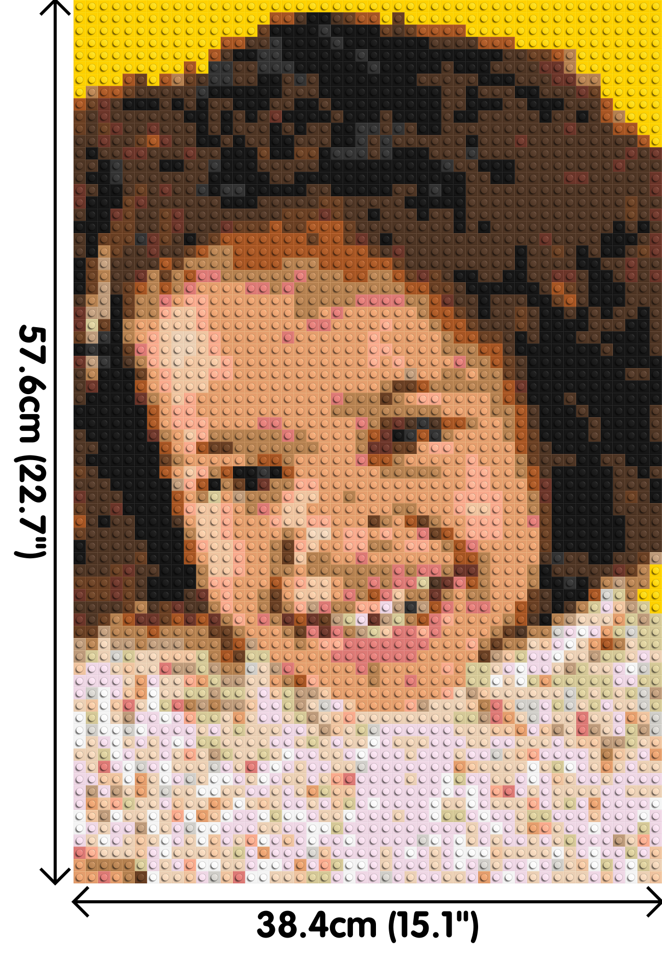 Gift Card - Custom Brick Mosaic - 2x3/3x2 baseplates