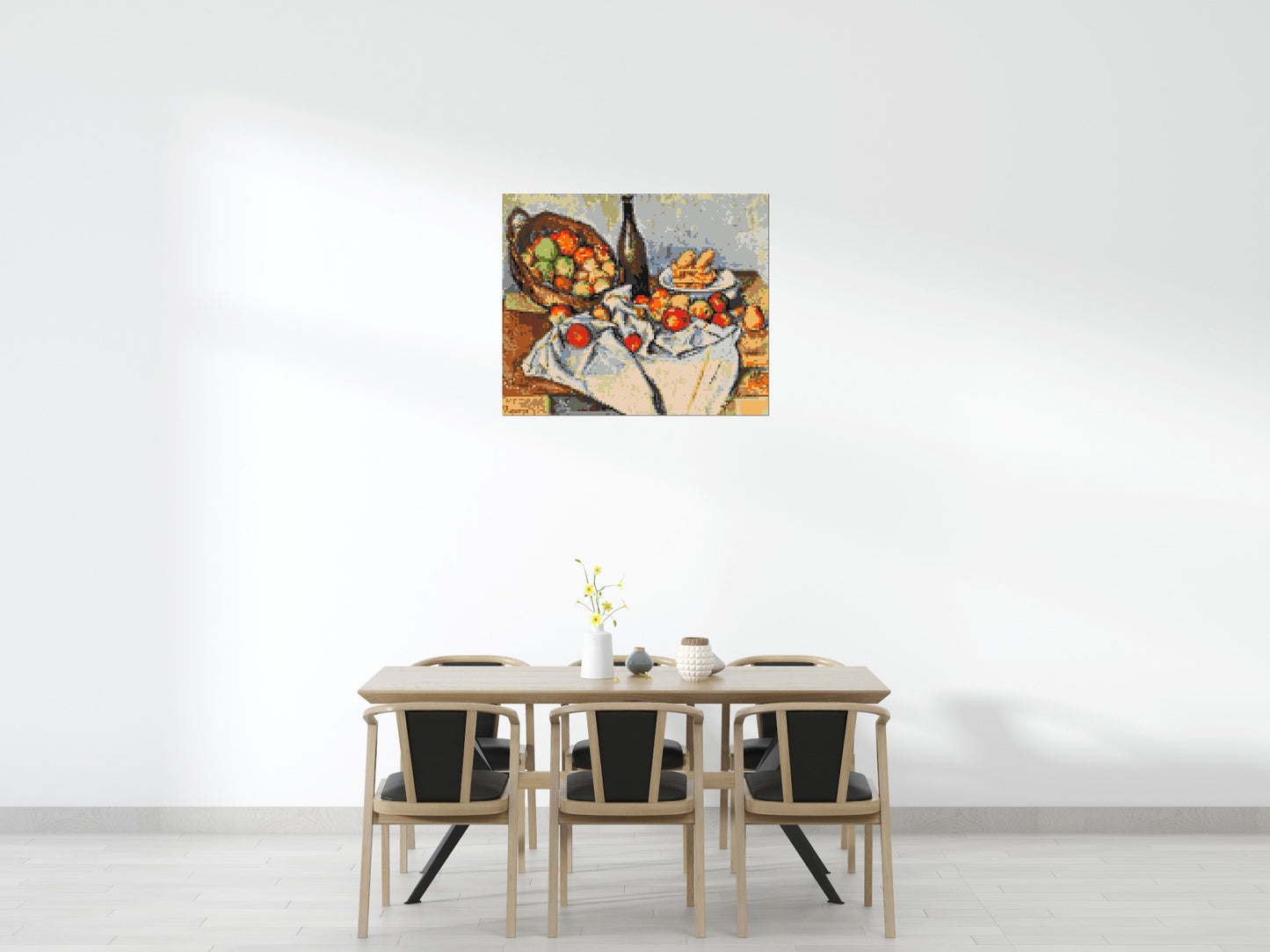 Basket of Apples by Paul Cézanne - Brick Art Mosaic Kit 6x5 large