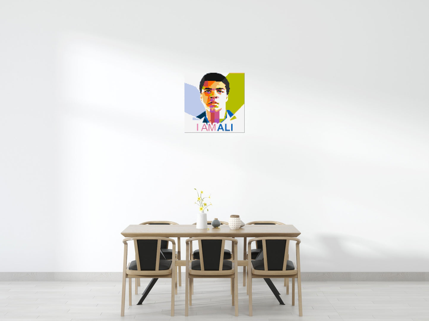 Muhammad Ali - Brick Art Mosaic Kit 4x4 large