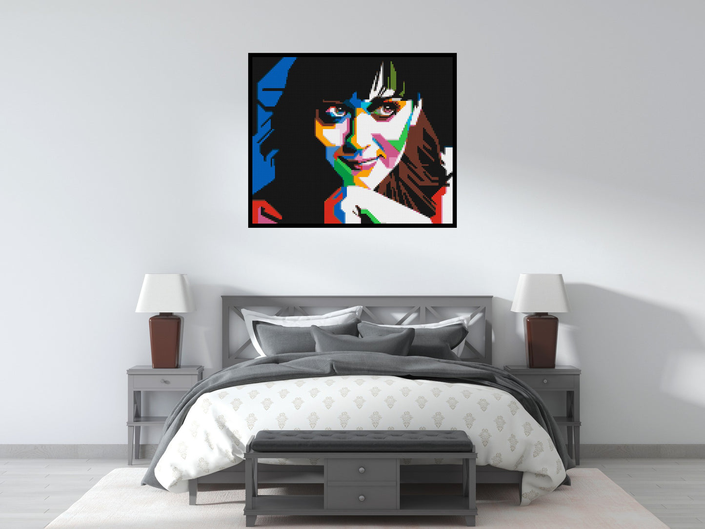 Katy Perry - Brick Art Mosaic Kit 6x5 large