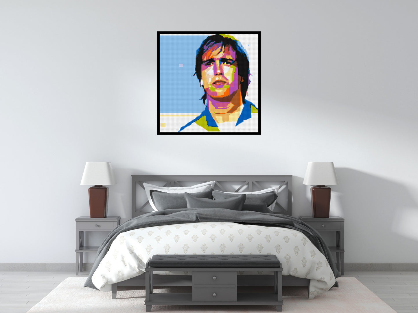 Gabriel Batistuta - Brick Art Mosaic Kit 5x5 large