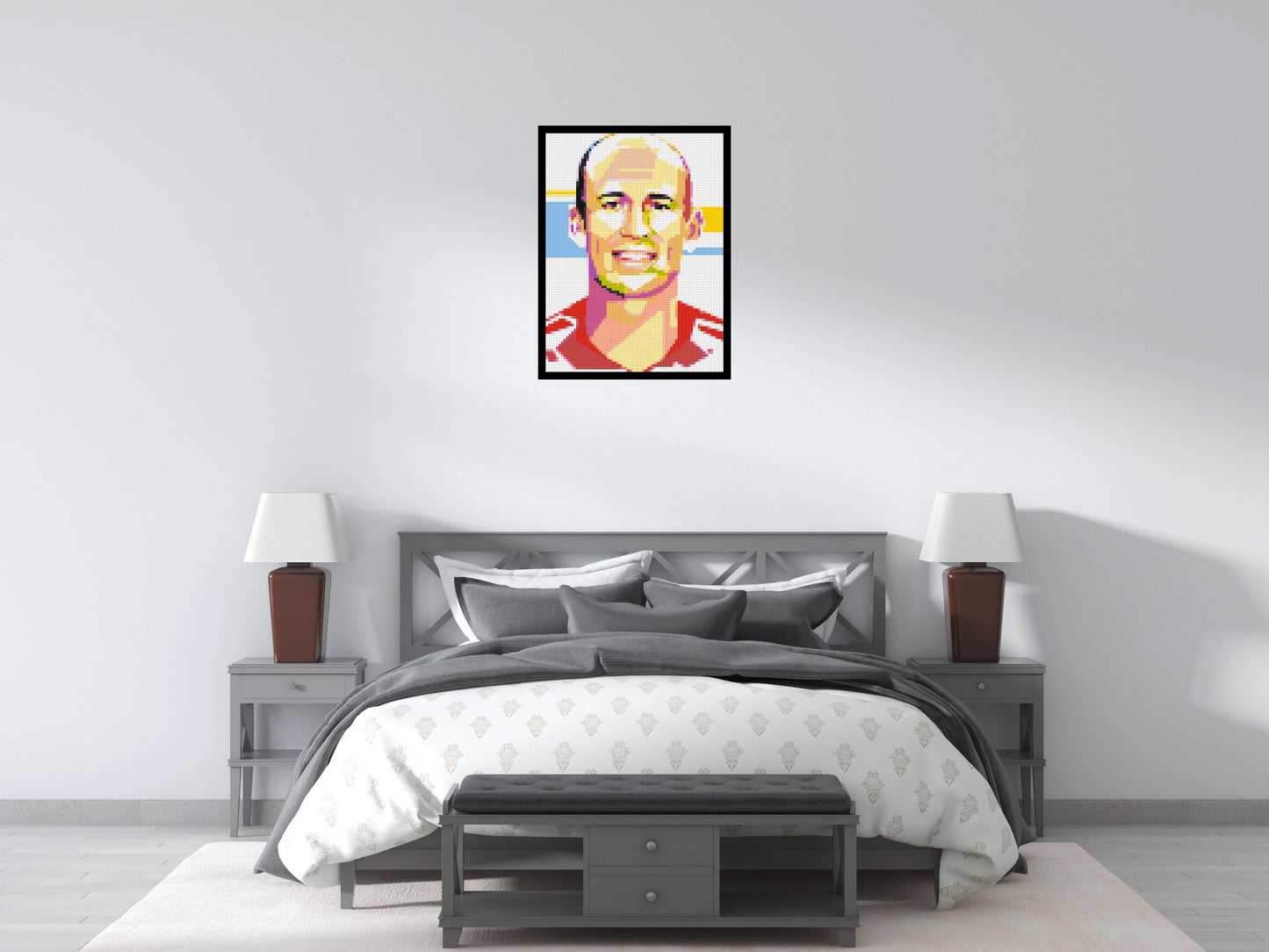 Arjen Robben - Brick Art Mosaic Kit 3x4 large