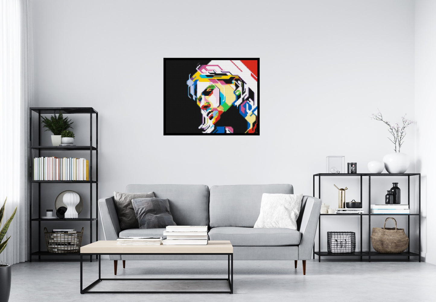 Kurt Cobain - Brick Art Mosaic Kit 5x4 large