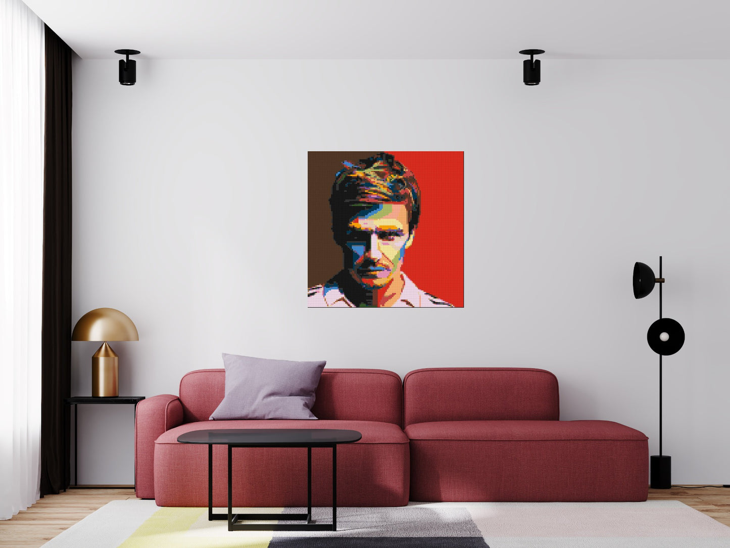David Beckham - Brick Art Mosaic Kit 5x5 large