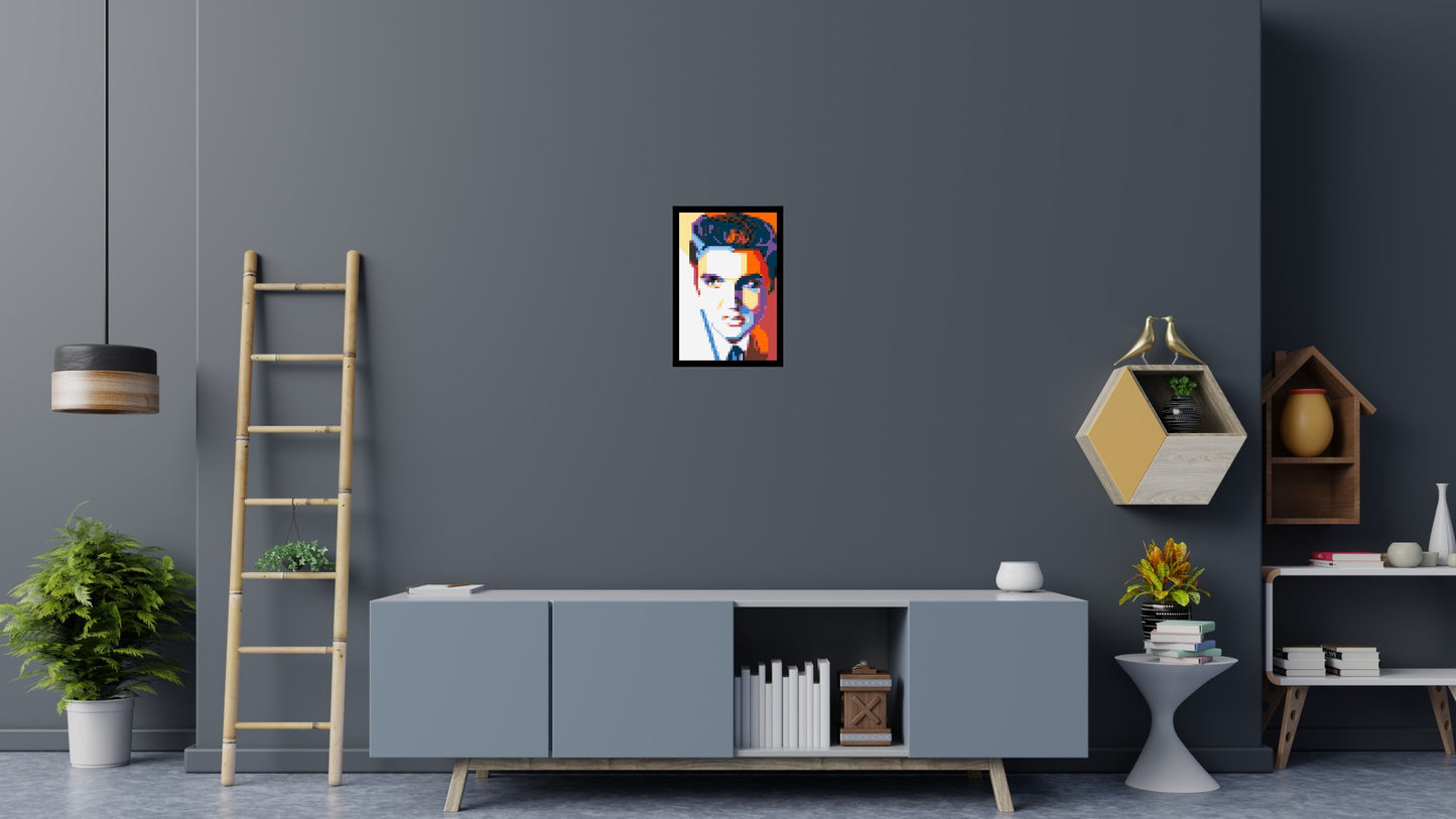 Elvis Presley - Brick Art Mosaic Kit 2x3 large