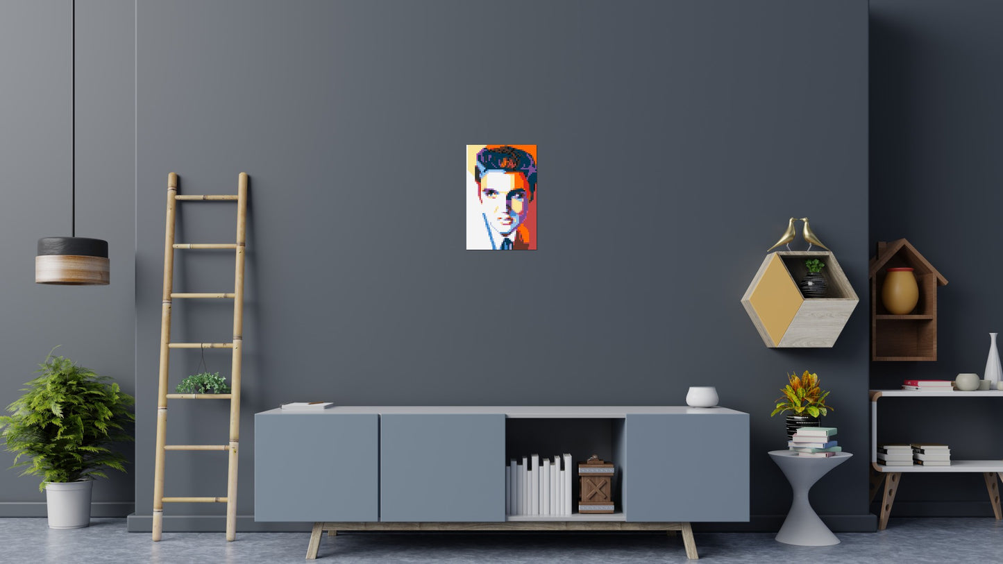 Elvis Presley - Brick Art Mosaic Kit 2x3 large