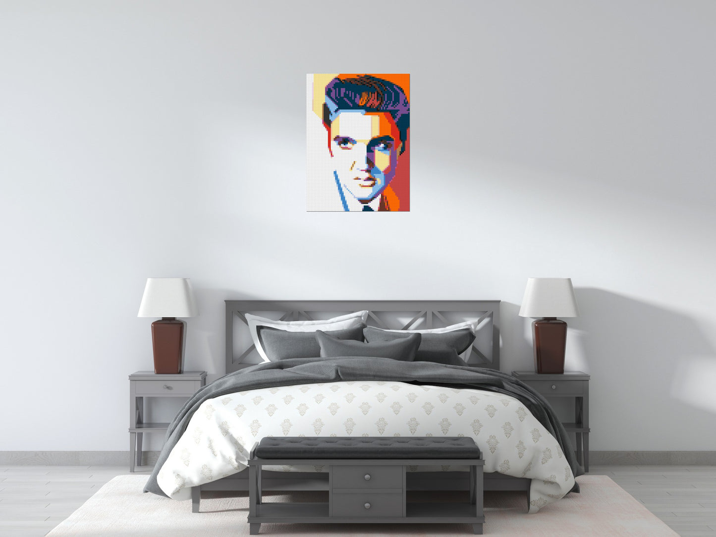 Elvis Presley - Brick Art Mosaic Kit 3x4 large
