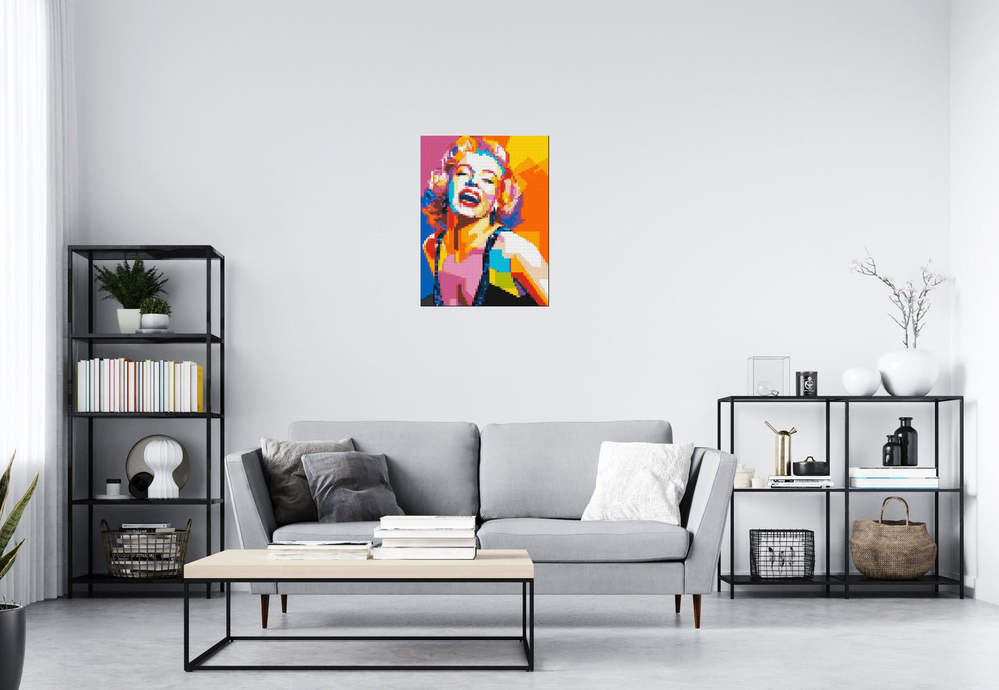 Marilyn Monroe #2 - Brick Art Mosaic Kit 3x4 large