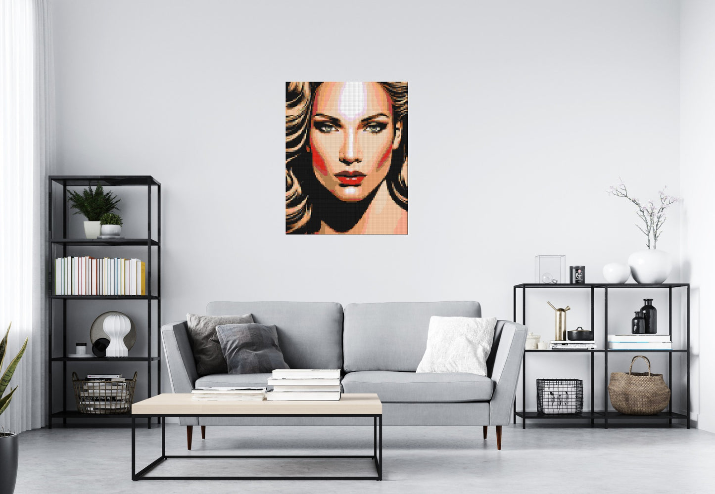 Jennifer Lopez - Brick Art Mosaic Kit 4x5 large