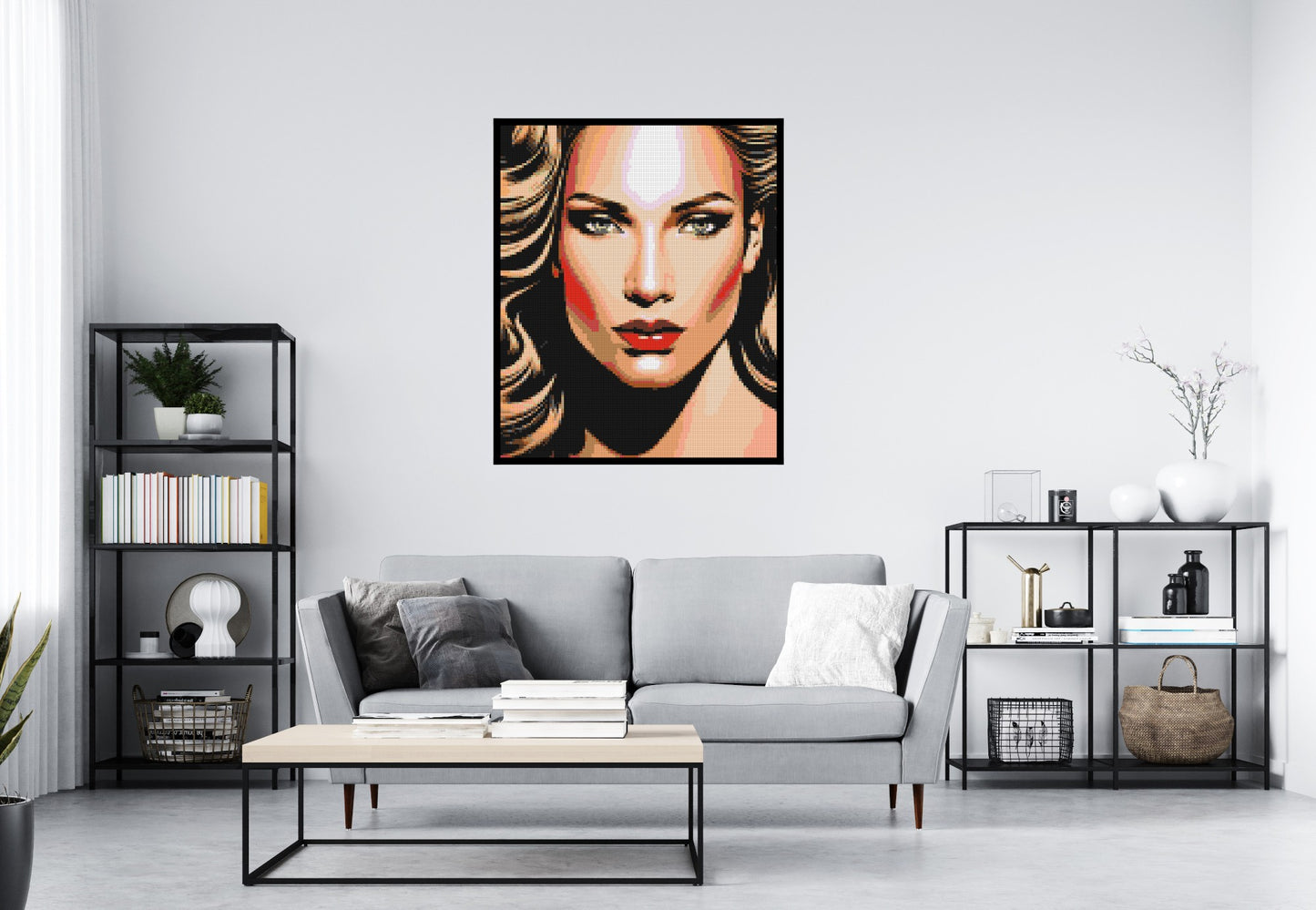 Jennifer Lopez - Brick Art Mosaic Kit 5x6 large