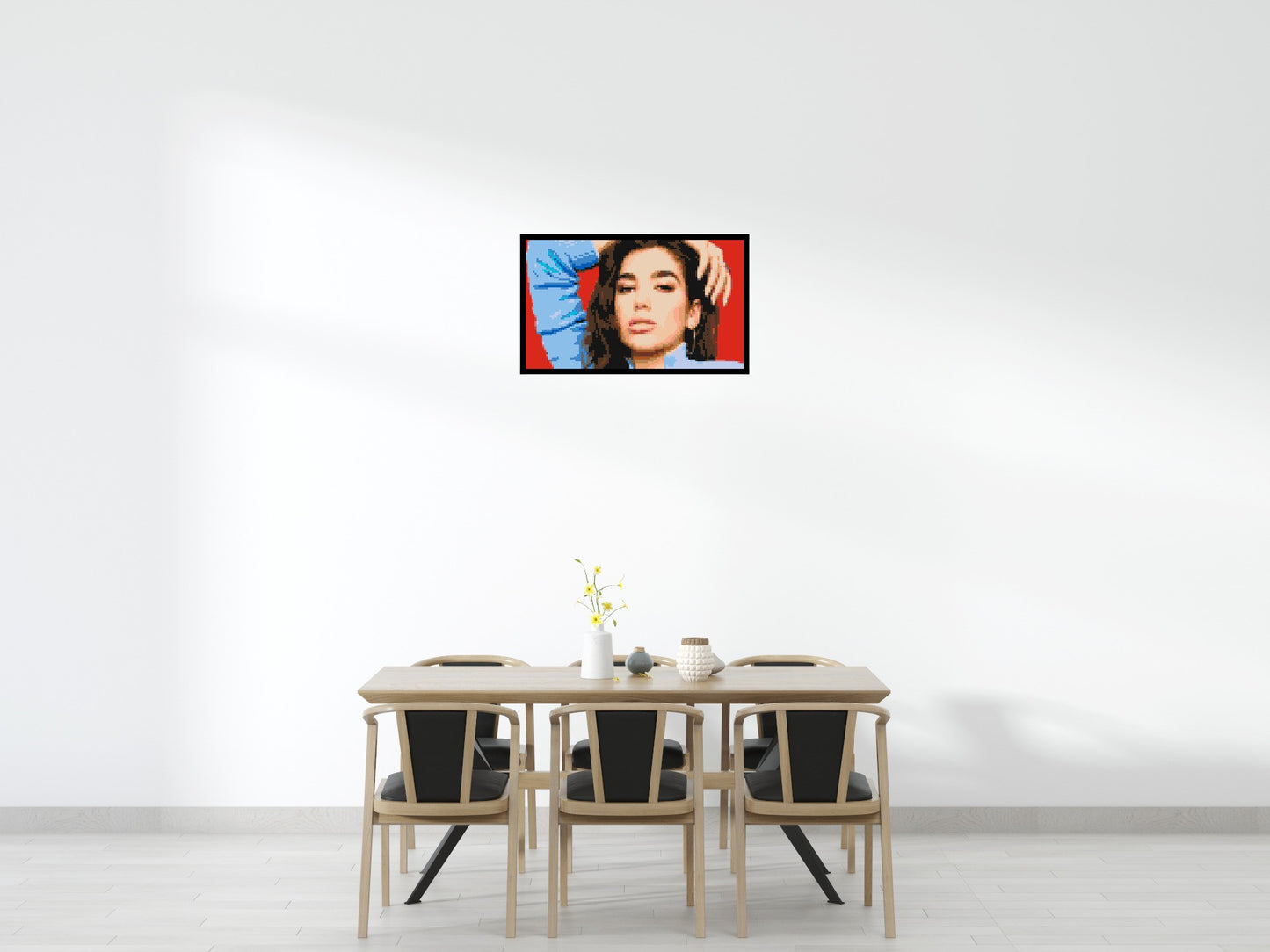 Dua Lipa - Brick Art Mosaic Kit 5x3 large