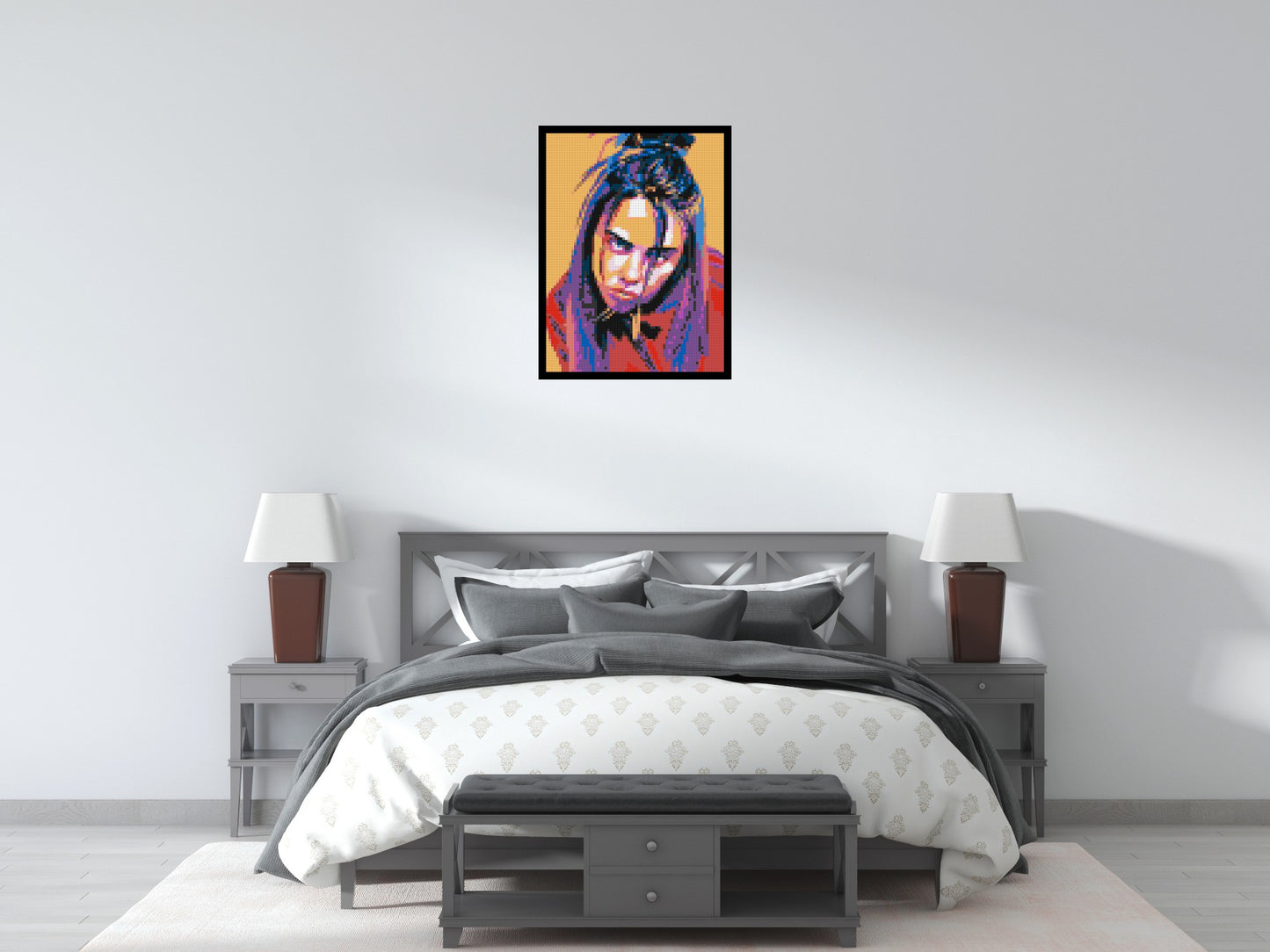 Billie Eilish - Brick Art Mosaic Kit 3x4 large