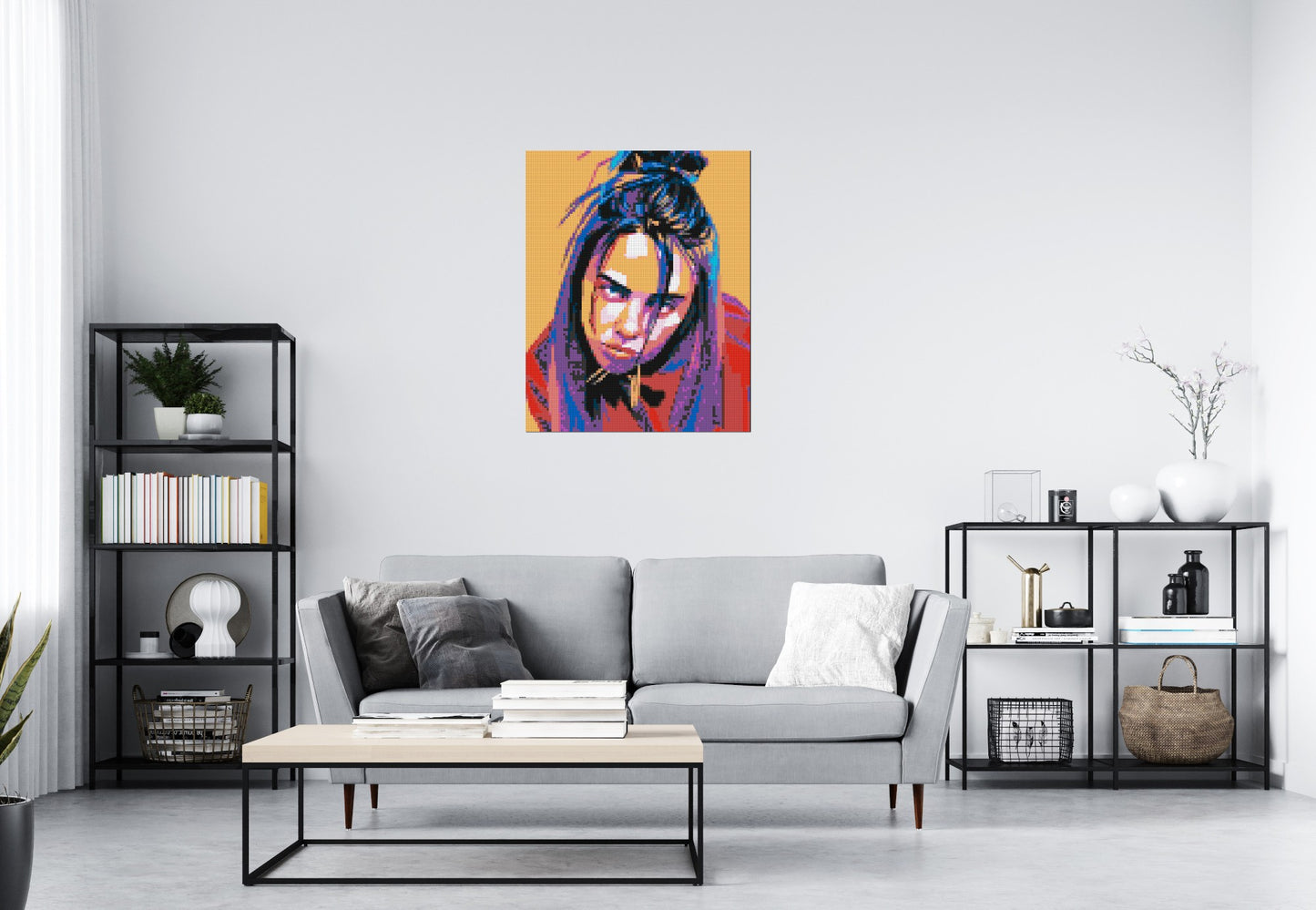 Billie Eilish - Brick Art Mosaic Kit 4x5 large