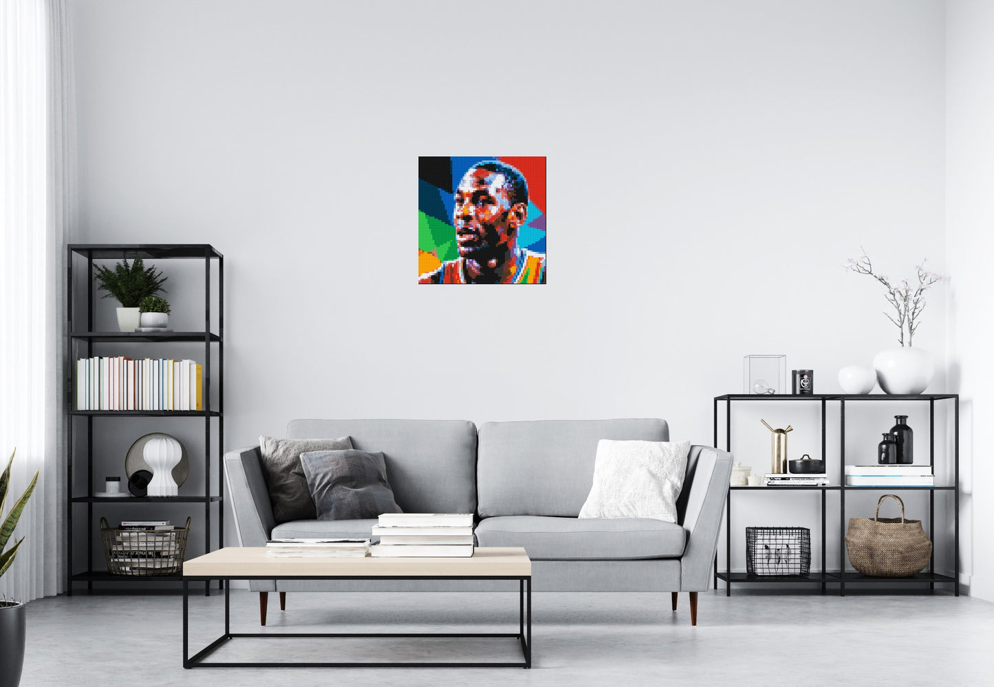 Michael Jordan - Brick Art Mosaic Kit 3x3 large