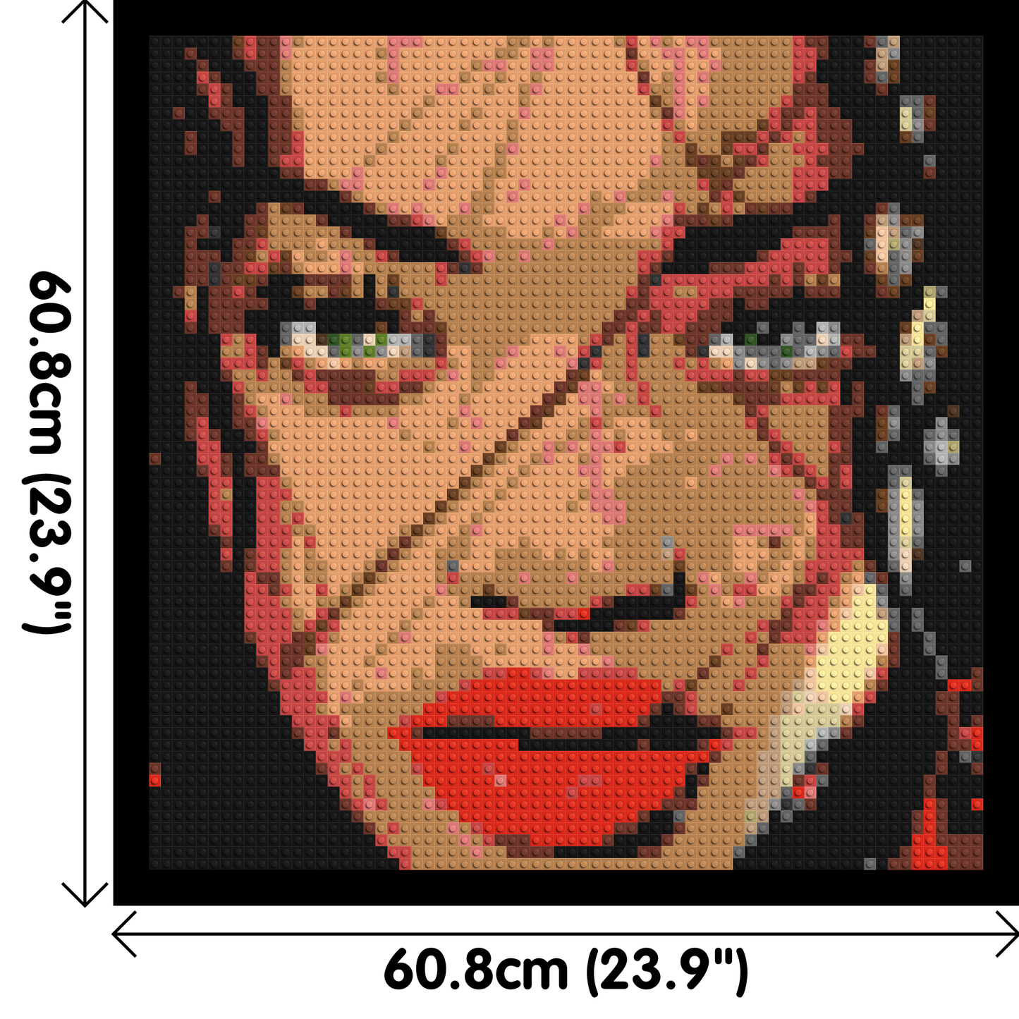 Rihanna - Brick Art Mosaic Kit 3x3 large