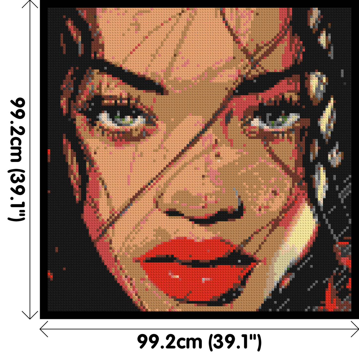 Rihanna - Brick Art Mosaic Kit 5x5 large