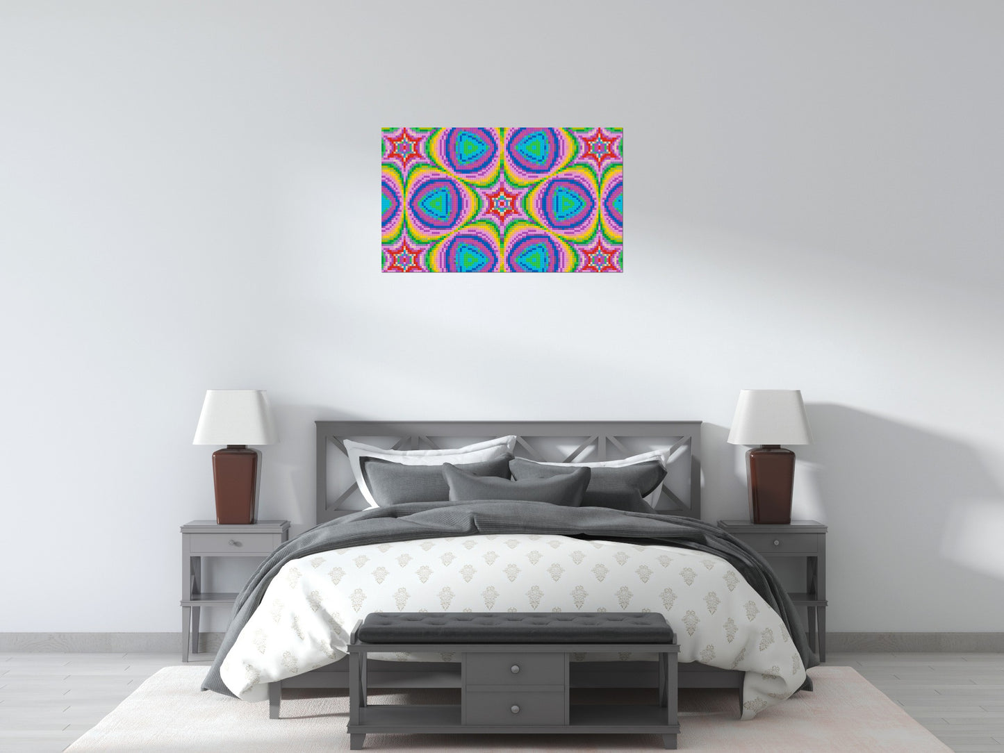 Abstract Pattern #2 - Brick Art Mosaic Kit 5x3 large