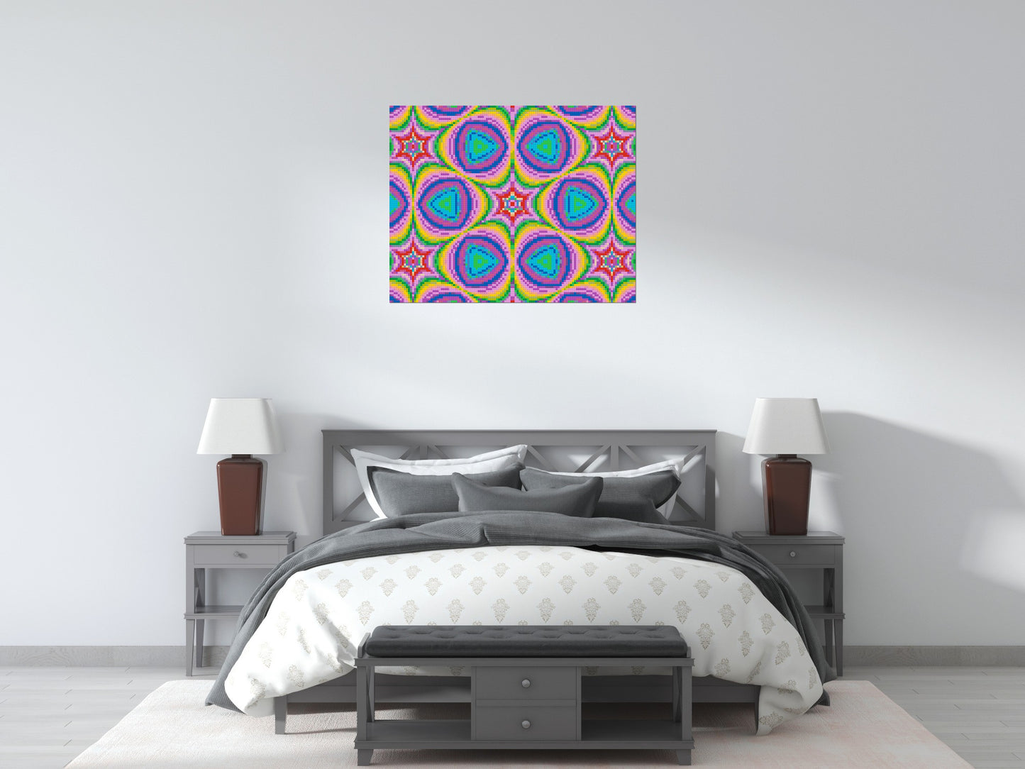 Abstract Pattern #2 - Brick Art Mosaic Kit 5x4 large