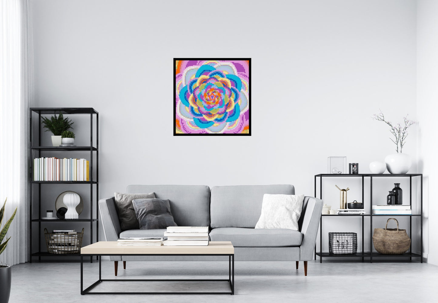 Abstract Pattern #3 - Brick Art Mosaic Kit 4x4 large