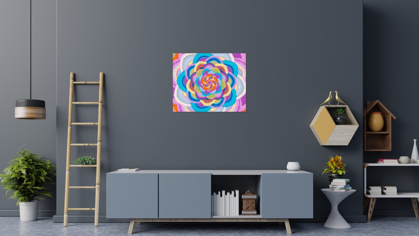 Abstract Pattern #3 - Brick Art Mosaic Kit 5x4 large