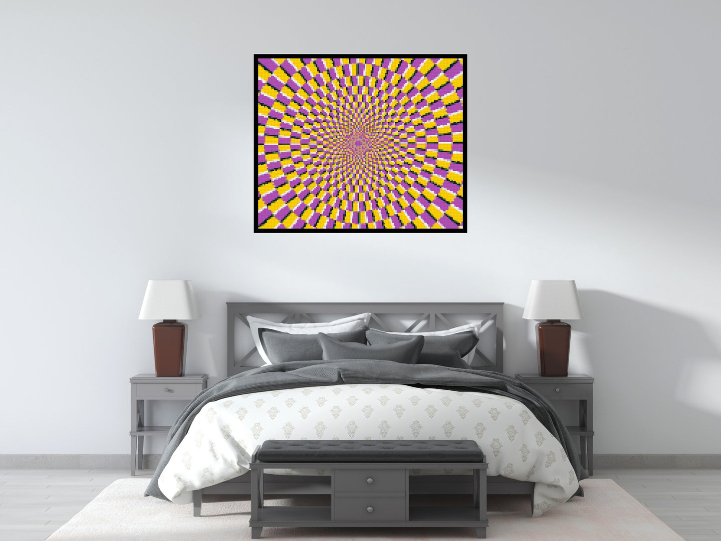 Abstract Pattern #5 - Brick Art Mosaic Kit 6x5 large