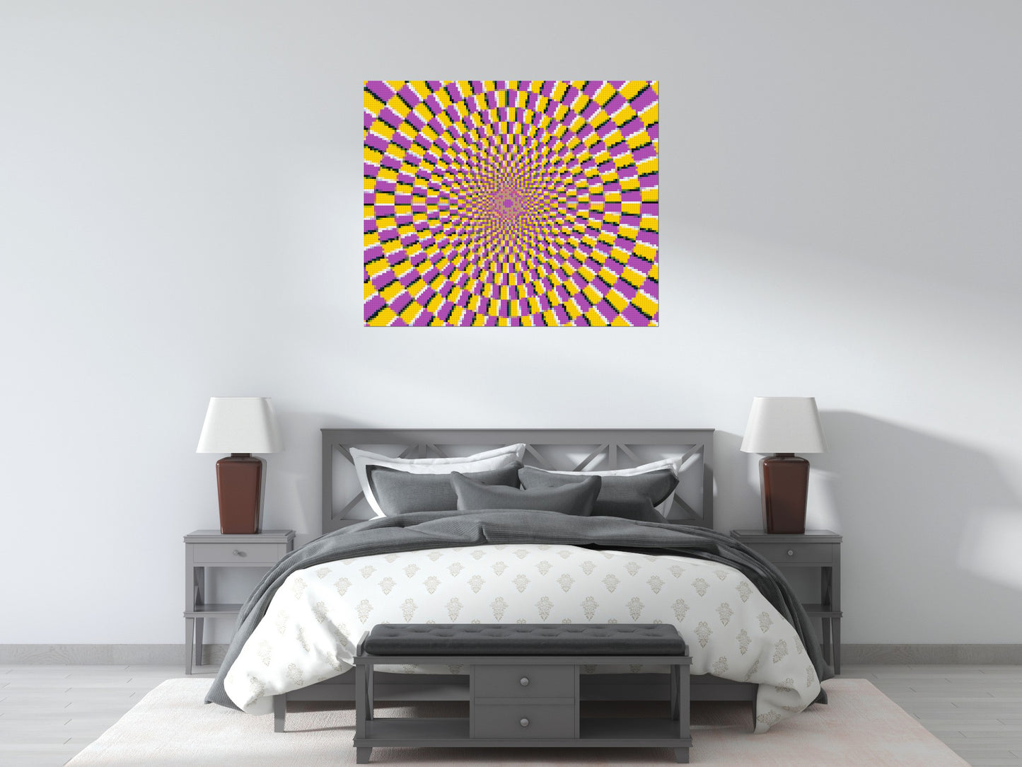 Abstract Pattern #5 - Brick Art Mosaic Kit 6x5 large