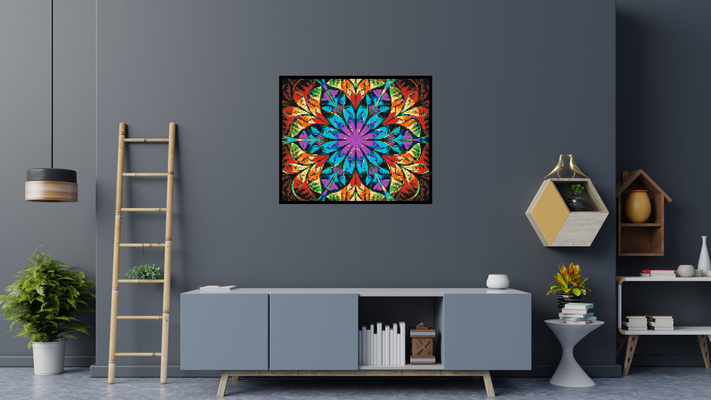 Abstract Pattern #7 - Brick Art Mosaic Kit 6x5 large