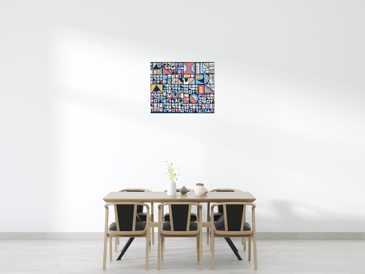 Abstract Pattern #10 - Brick Art Mosaic Kit 5x4 large