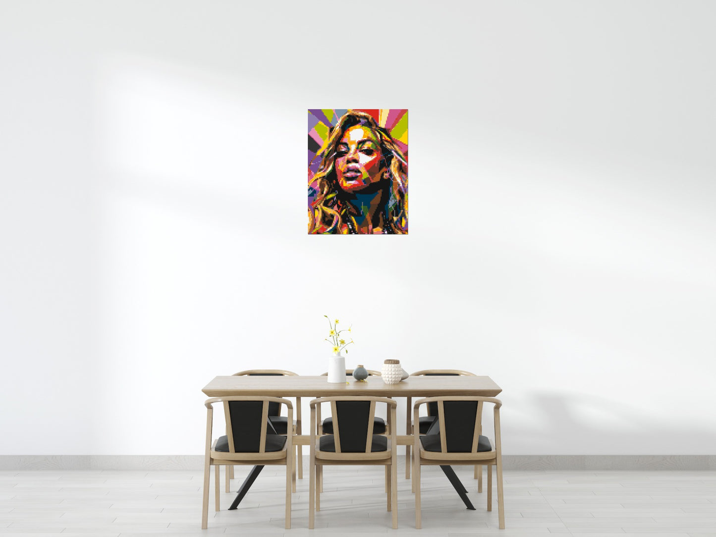 Beyoncé - Brick Art Mosaic Kit 4x5 large