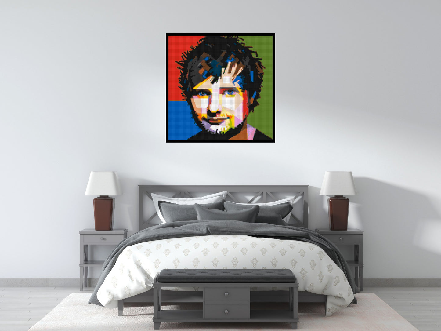 Ed Sheeran - Brick Art Mosaic Kit 5x5 large