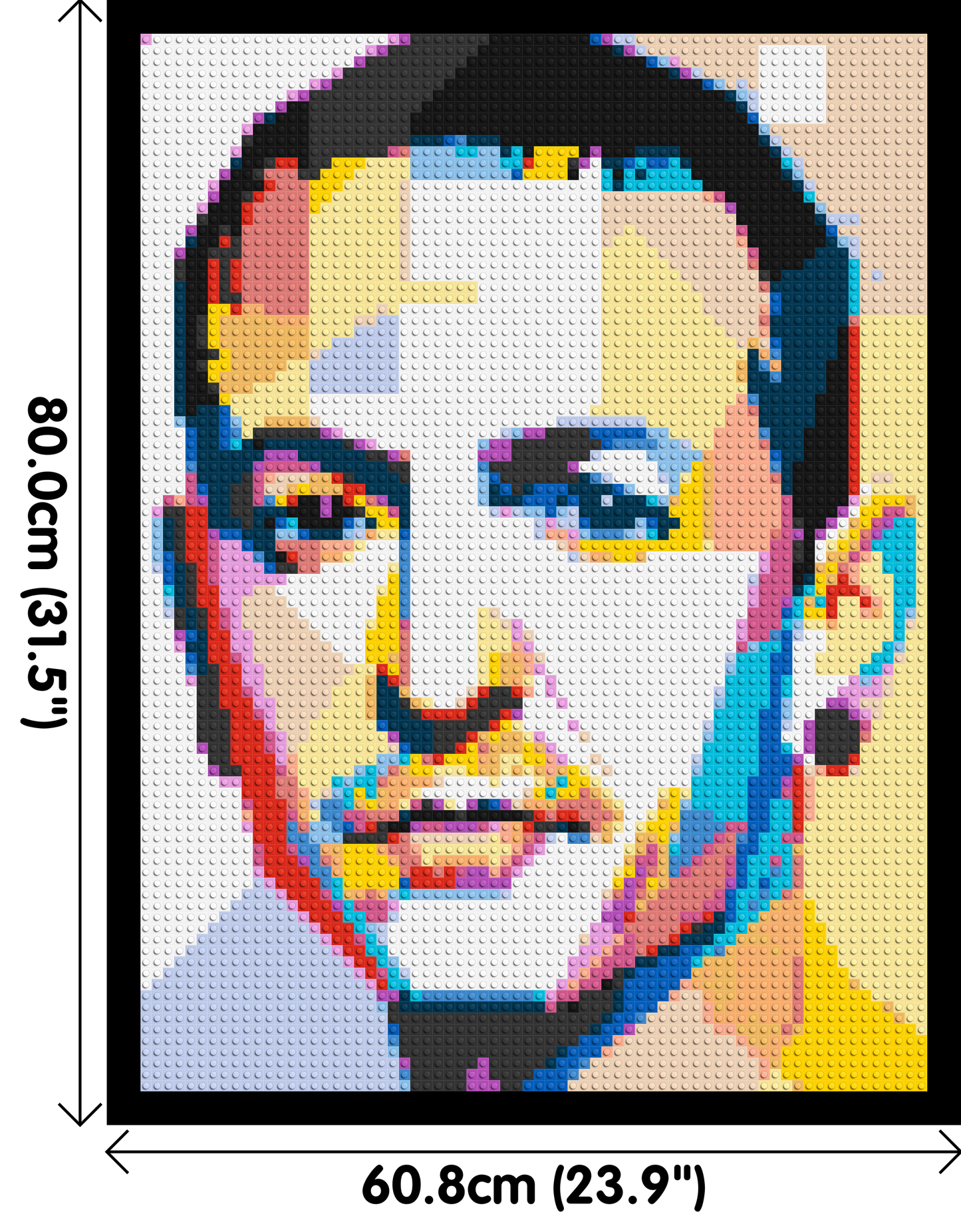 Chester Benington - Brick Art Mosaic Kit 3x4 large