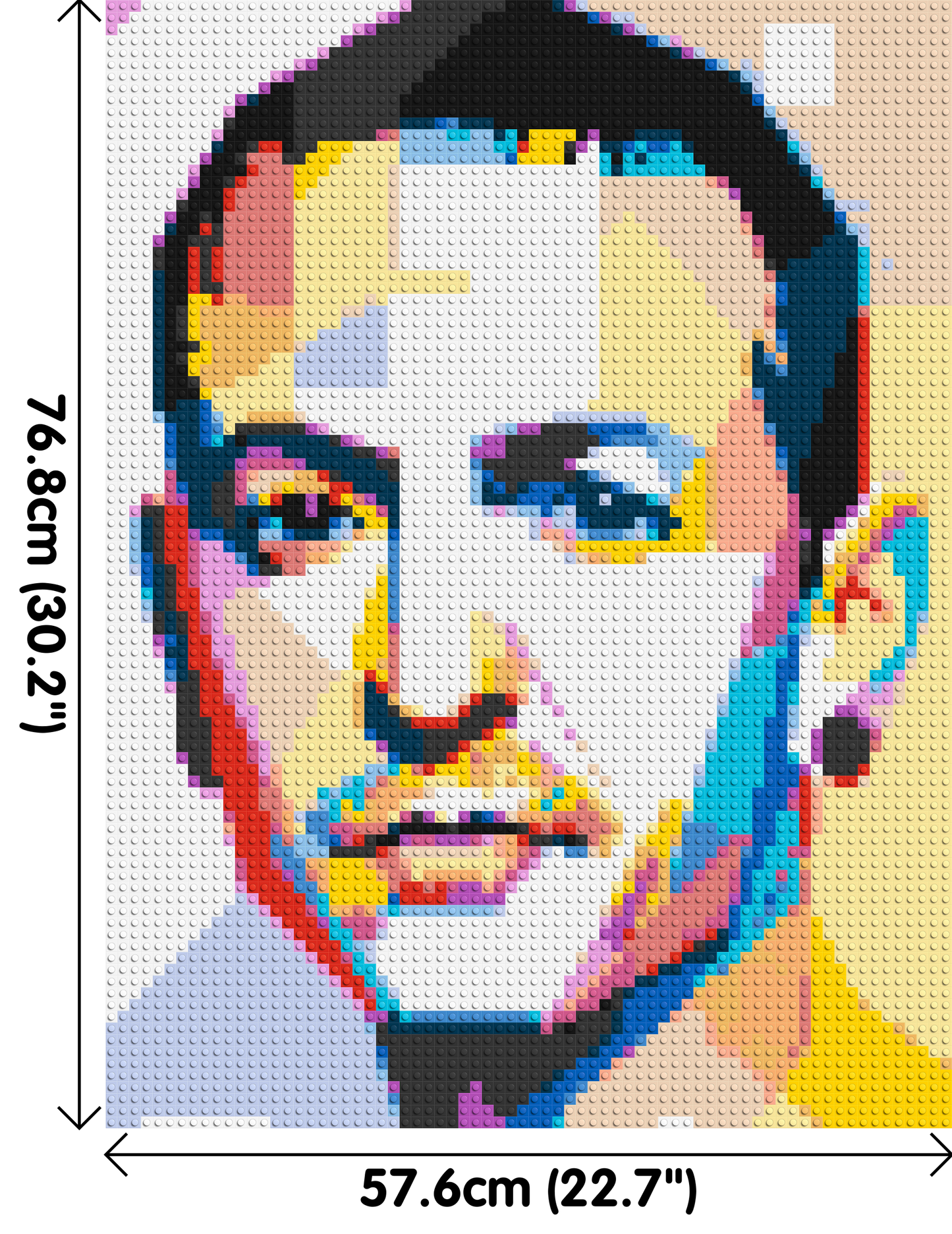 Chester Benington - Brick Art Mosaic Kit 3x4 large