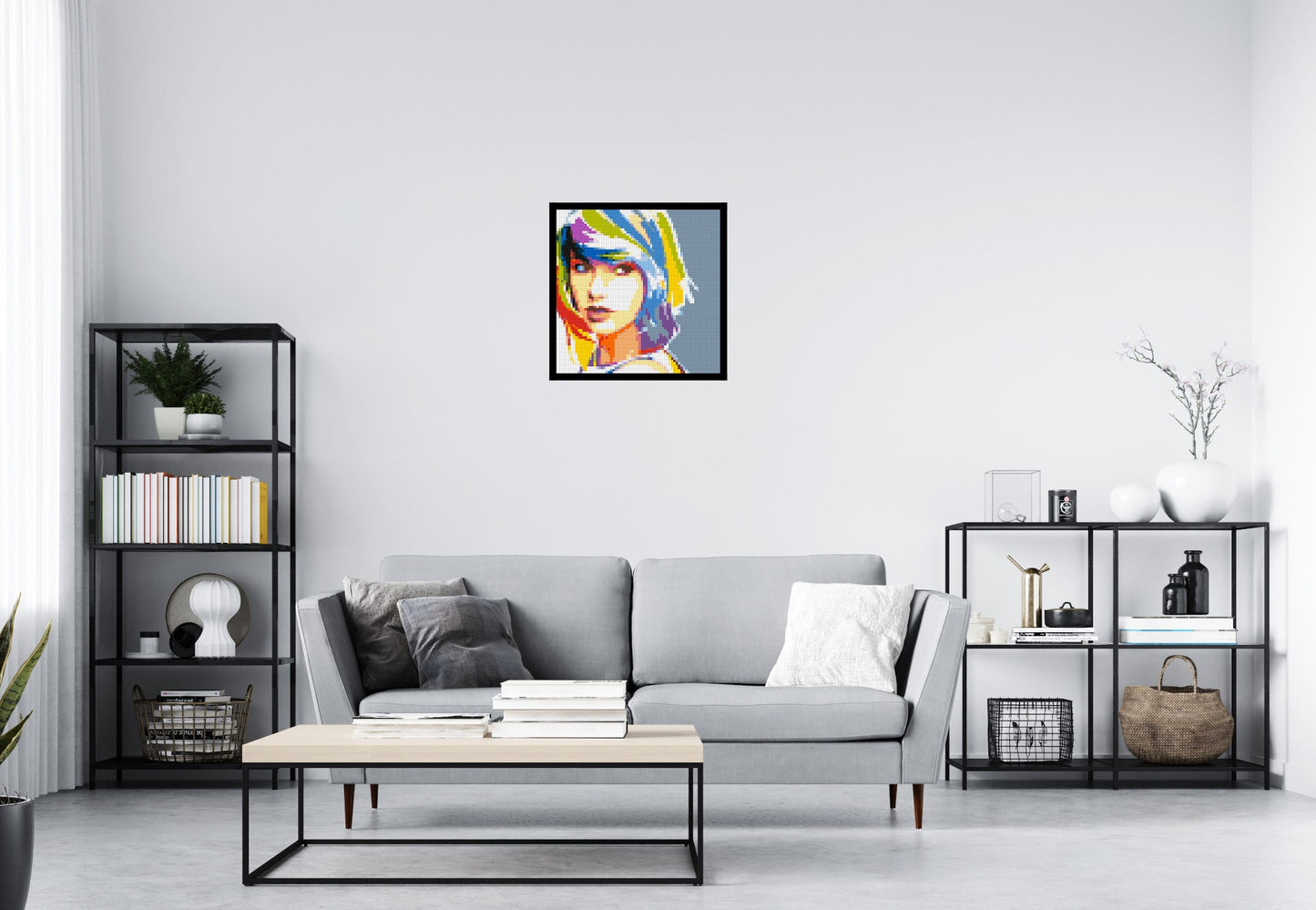 Taylor Swift WPAP - Brick Art Mosaic Kit 3x3 large