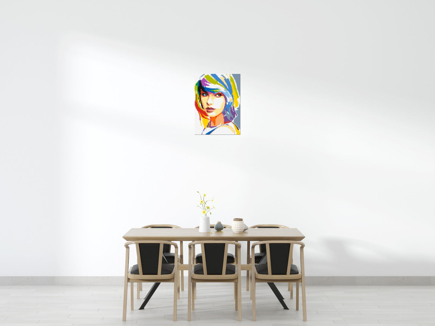 Taylor Swift WPAP - Brick Art Mosaic Kit 3x4 large