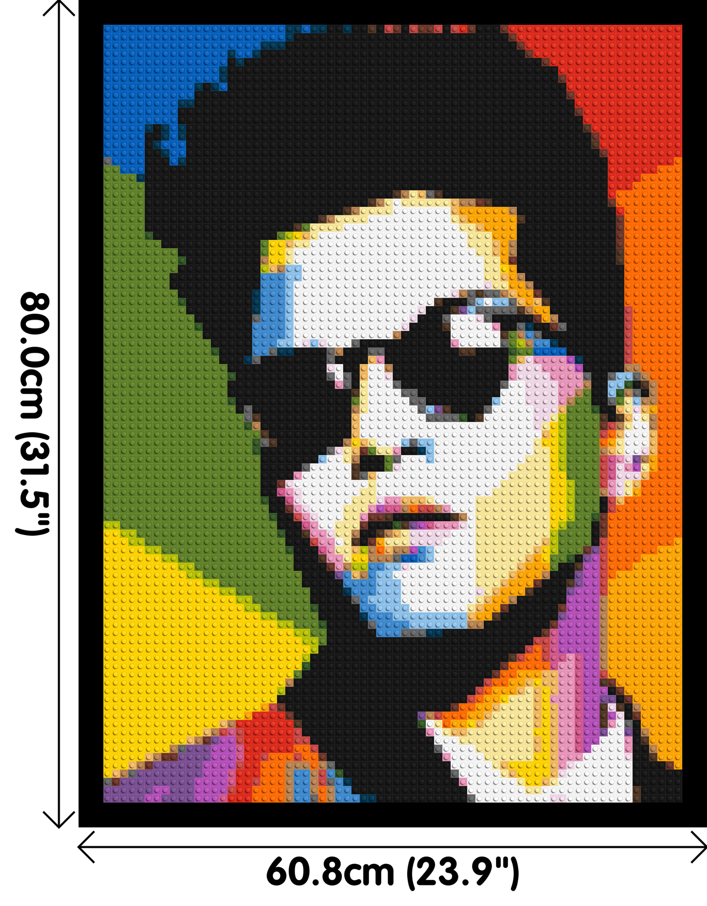 Bruno Mars - Brick Art Mosaic Kit 3x4 large
