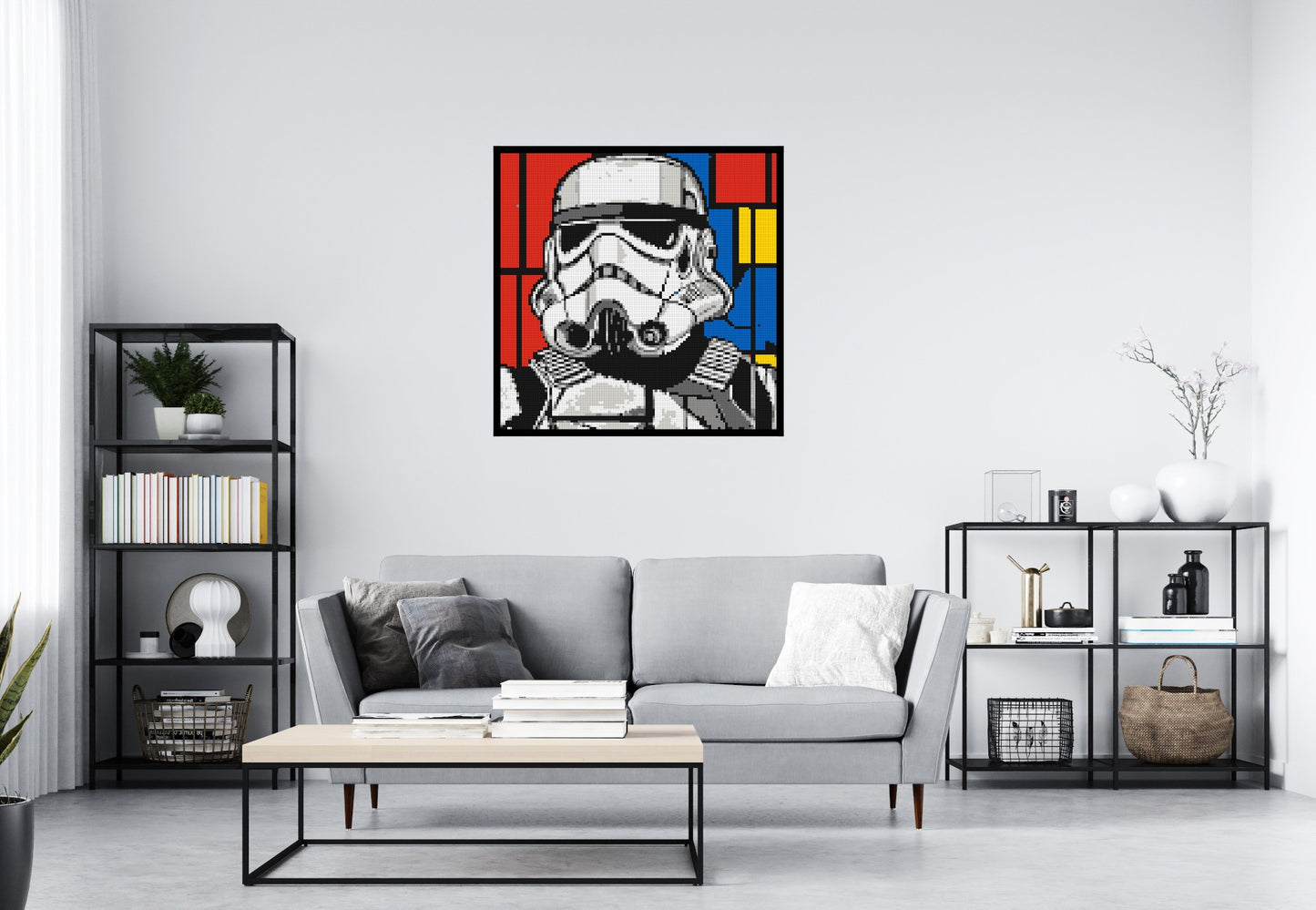 Stormtrooper - Brick Art Mosaic Kit 5x5 large
