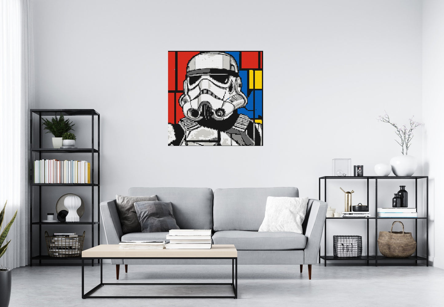 Stormtrooper - Brick Art Mosaic Kit 5x5 large
