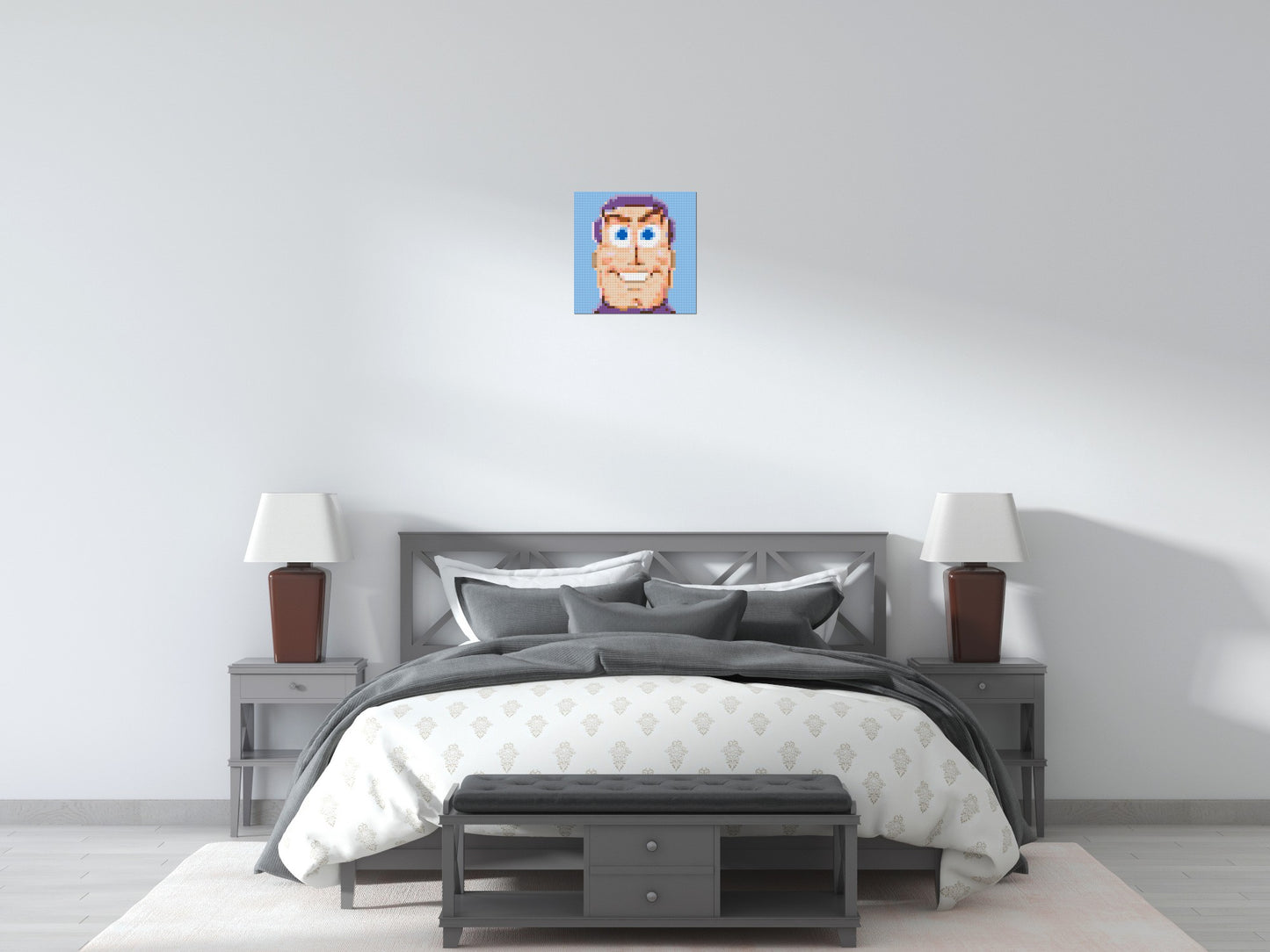 Buzz Lighyear - Brick Art Mosaic Kit 2x2 large