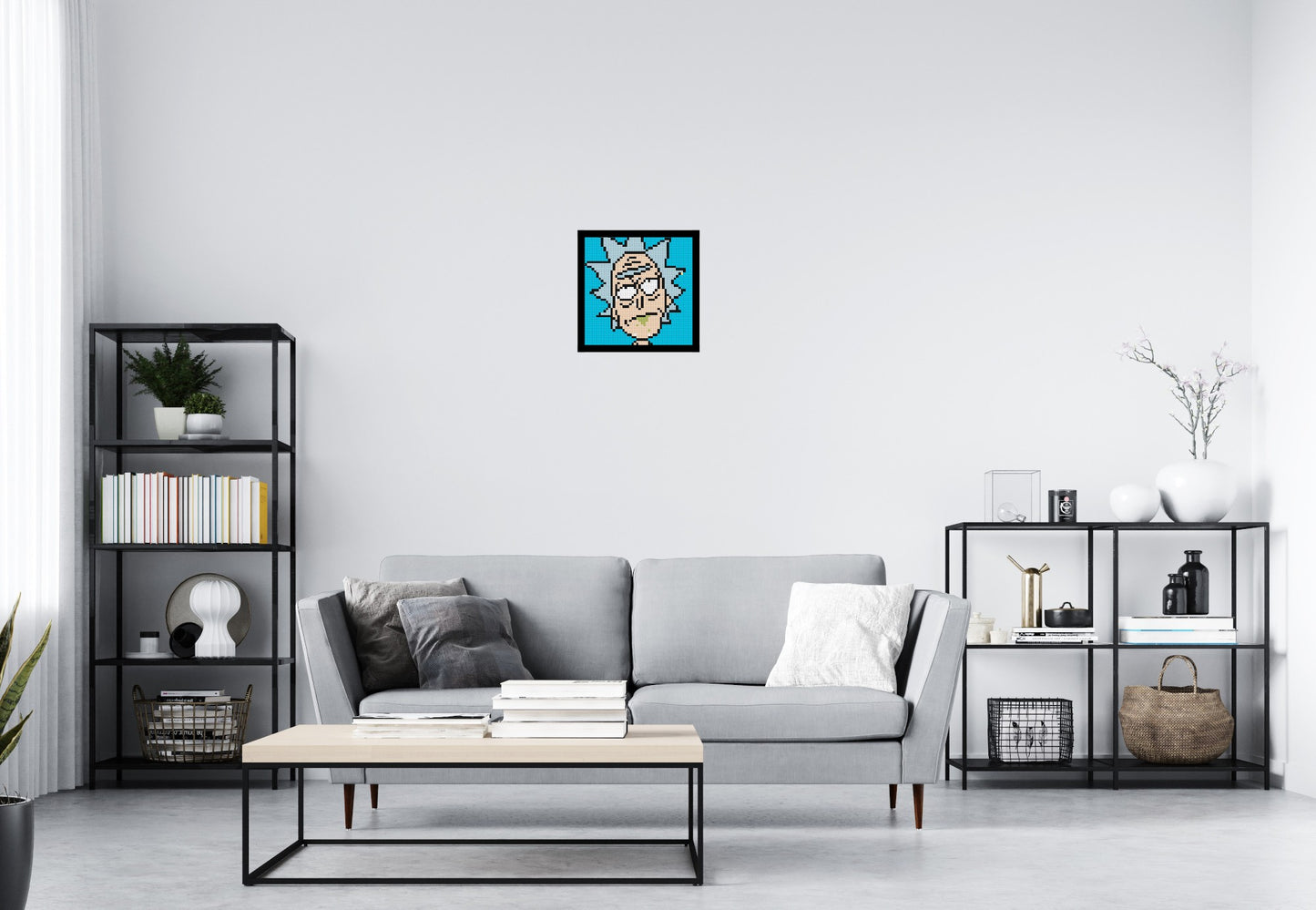 Rick Sanchez - Brick Art Mosaic Kit 2x2 large