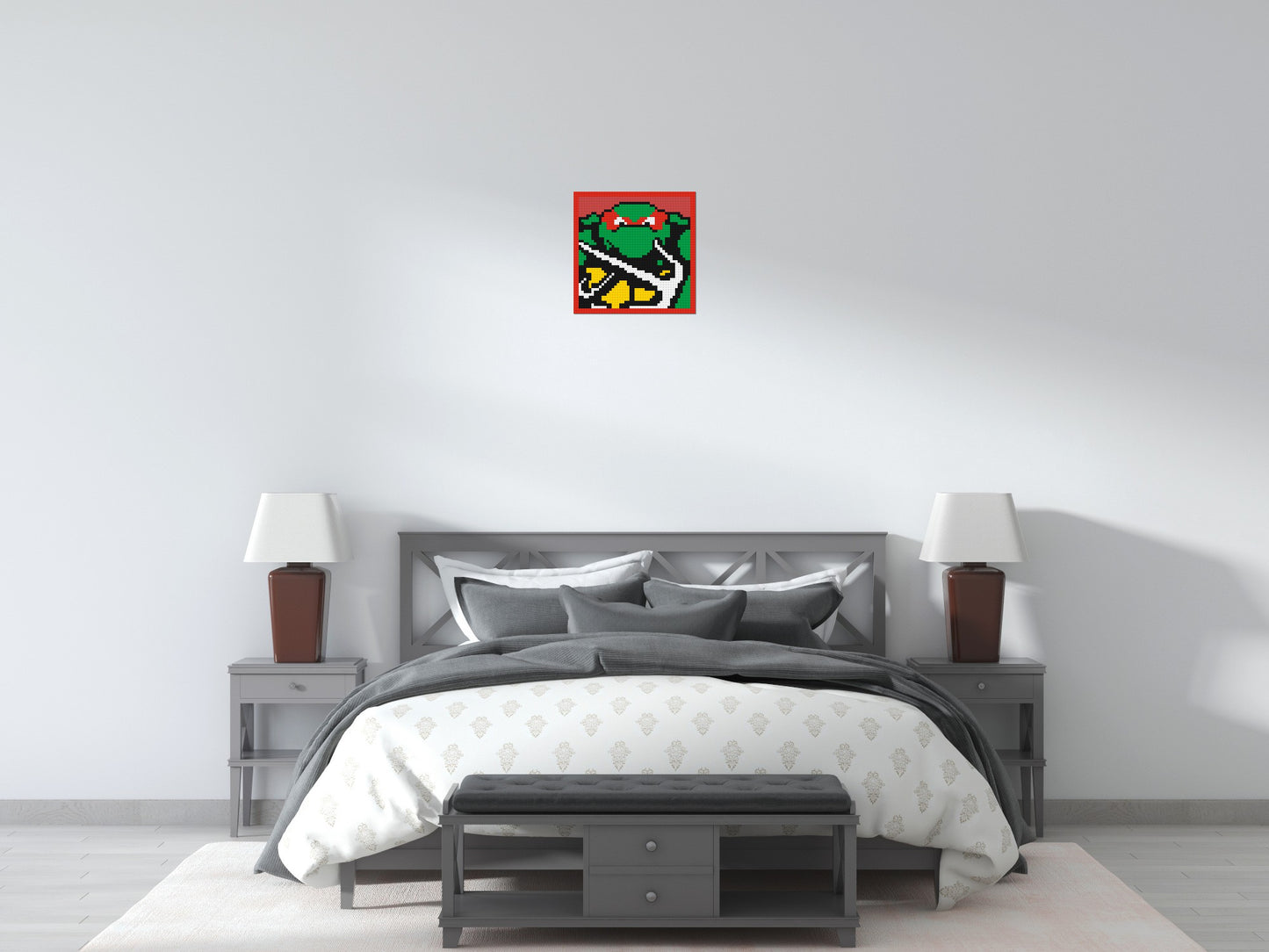 Raphael (TMNT) - Brick Art Mosaic Kit 2x2 large