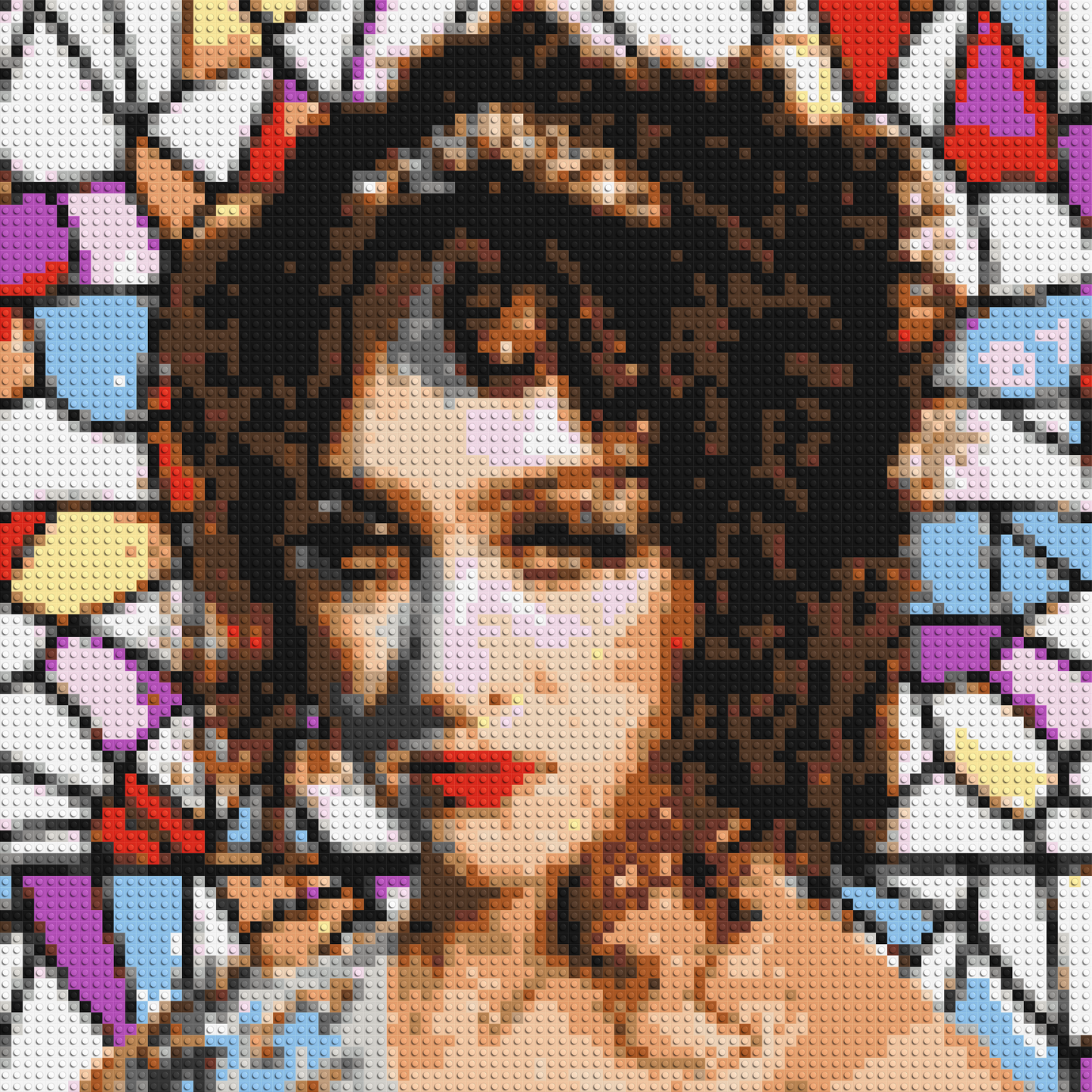 Chapell Roan - Brick Art Mosaic Kit 4x4 large
