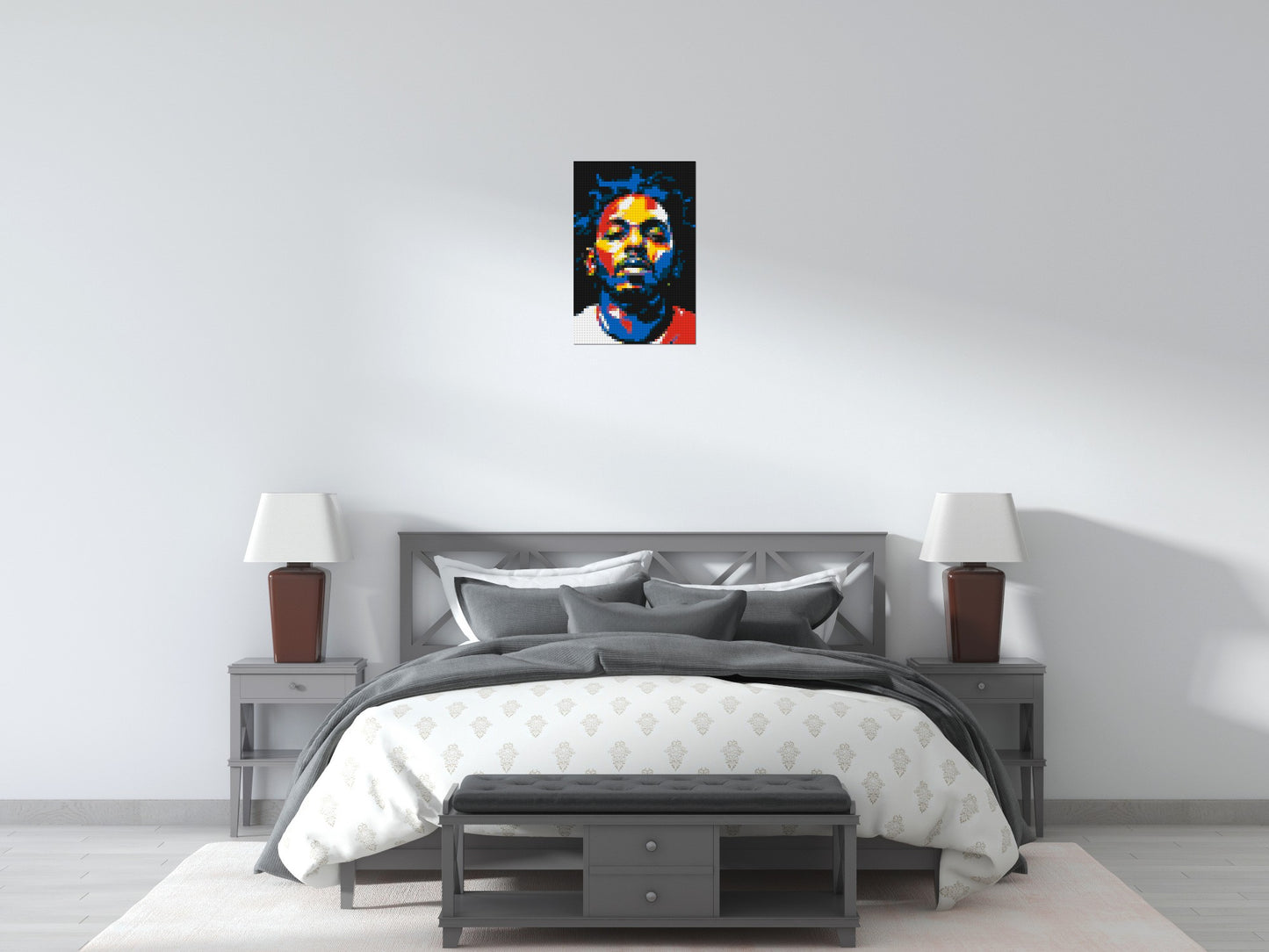 Kendrick Lamar - Brick Art Mosaic Kit 2x3 large