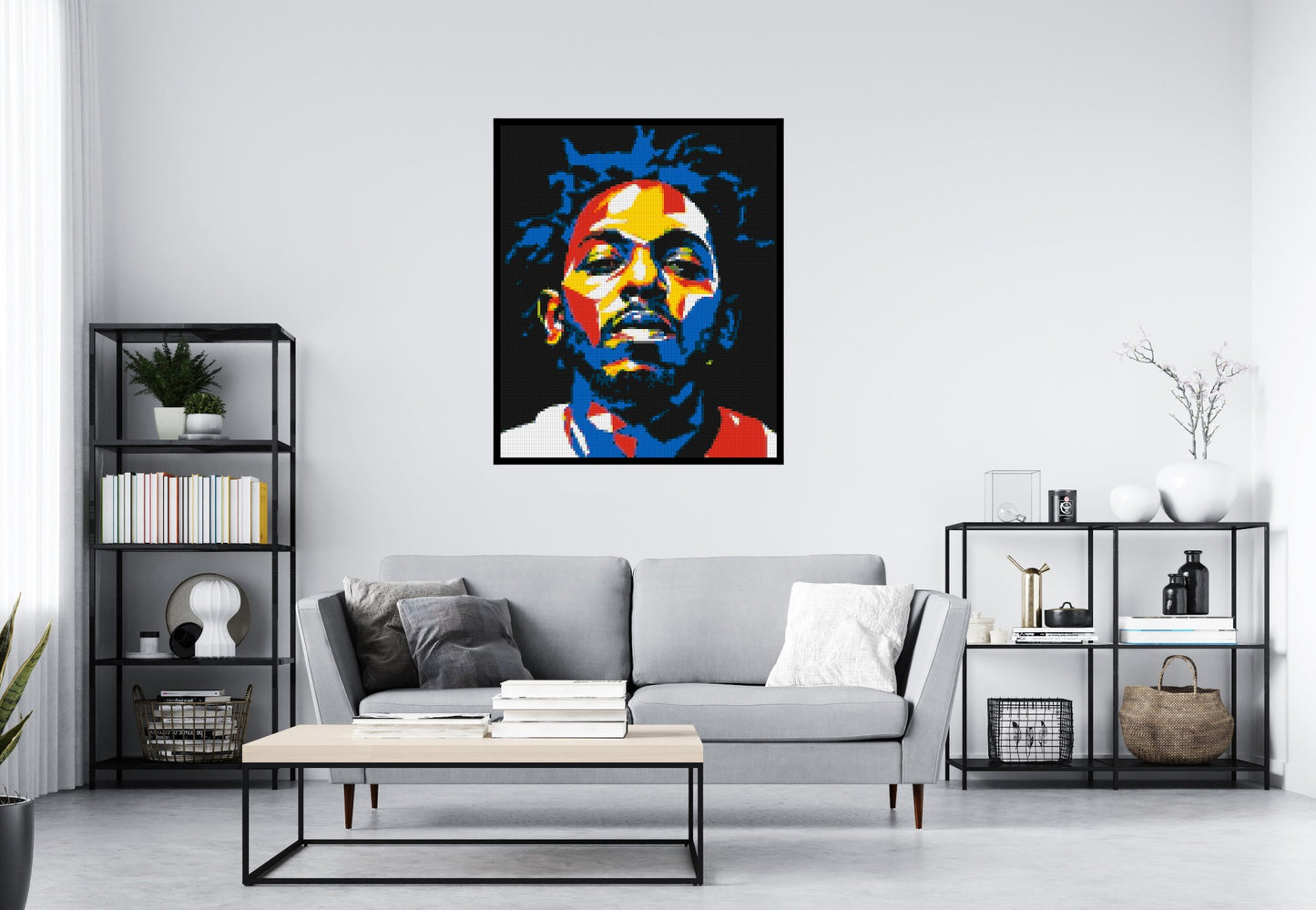 Kendrick Lamar - Brick Art Mosaic Kit 5x6 large