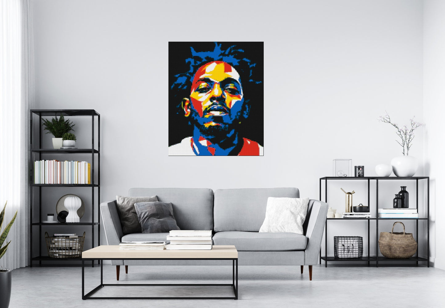 Kendrick Lamar - Brick Art Mosaic Kit 5x6 large