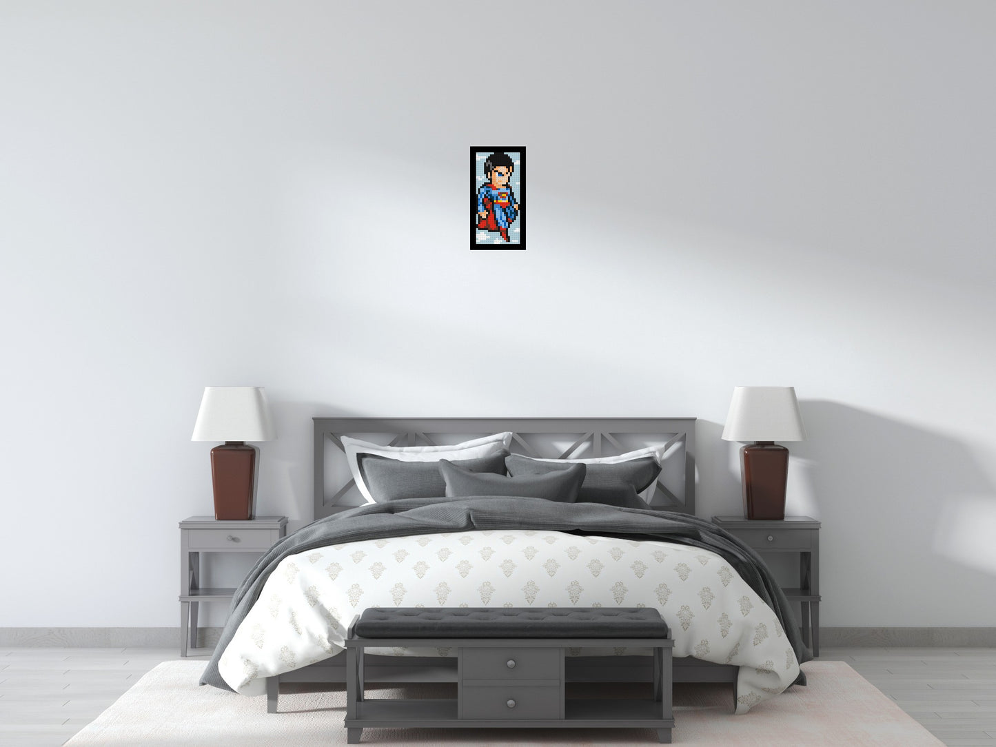 Superman - Brick Art Mosaic Kit 1x2 large