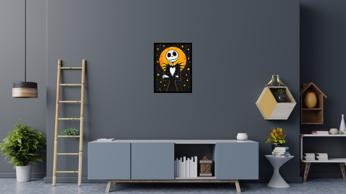 Jack Skellington - Brick Art Mosaic Kit 3x4 large
