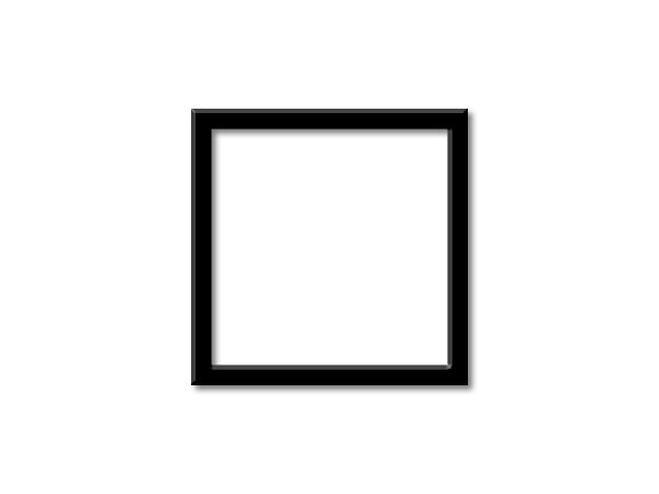 Frame for Photobrick / Memobrick / PicToBrix - Black