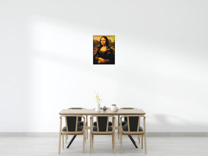 The Mona Lisa by Leonardo Da Vinci - Brick Art Mosaic Kit 3x4 large