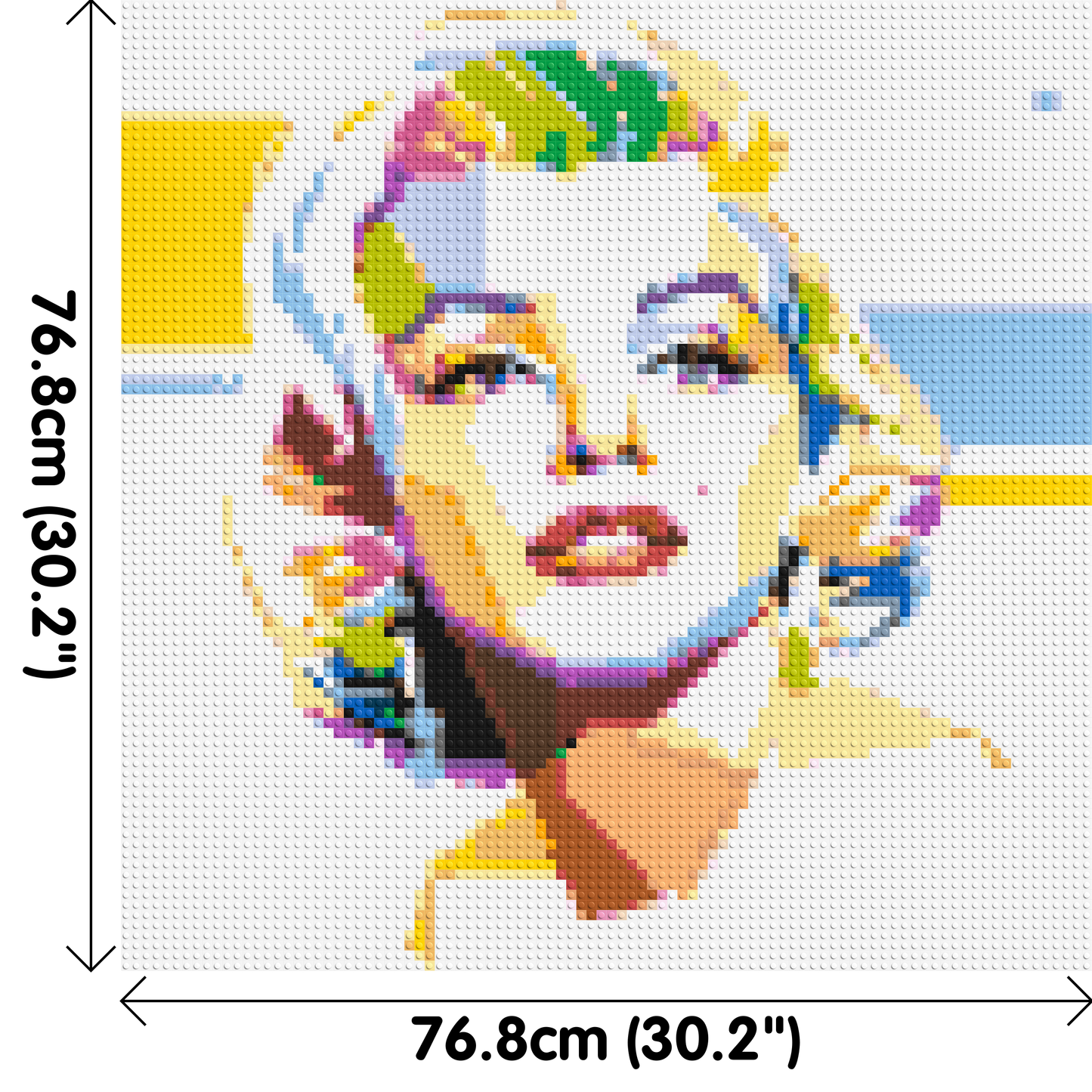 Marilyn Monroe - Brick Art Mosaic Kit 4x4 large